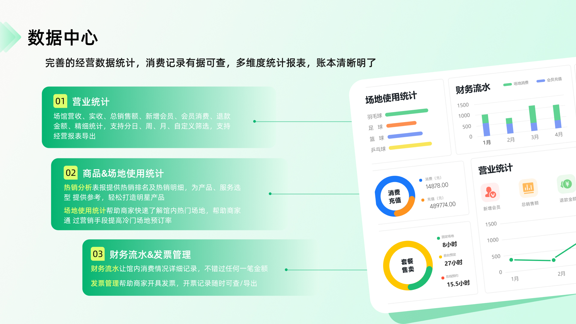 智能球馆管理系统