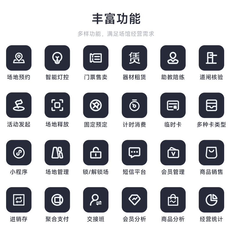 馆客多智慧场馆管理系统