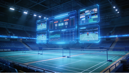 现代化智慧场馆内部场景