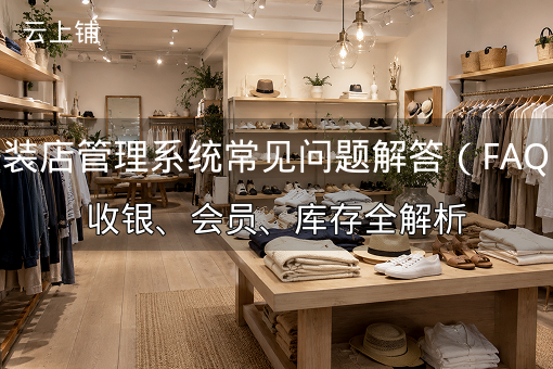 服装店管理系统常见问题解答（FAQ）：收银、会员、库存全解析