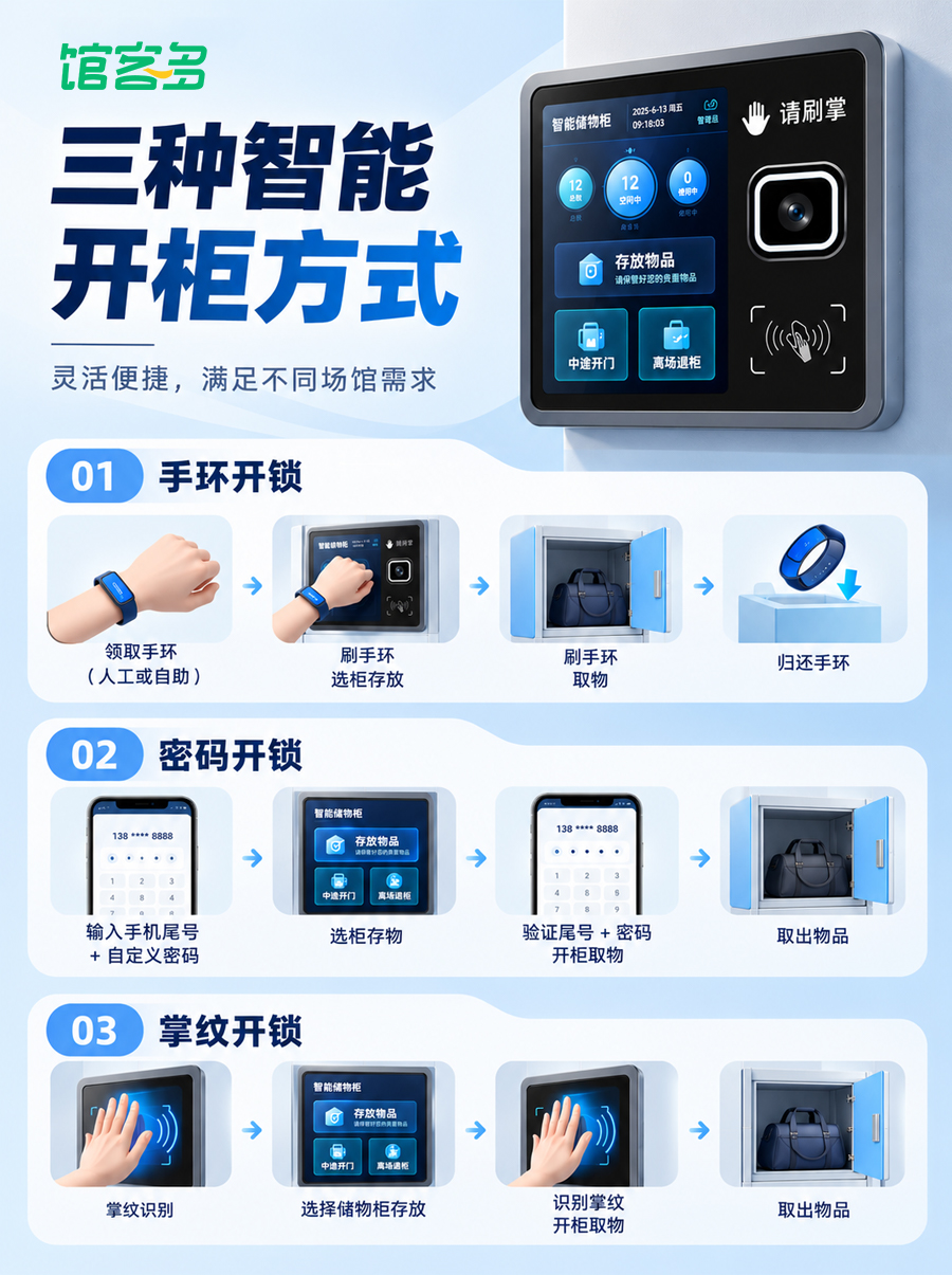 储物柜锁中控