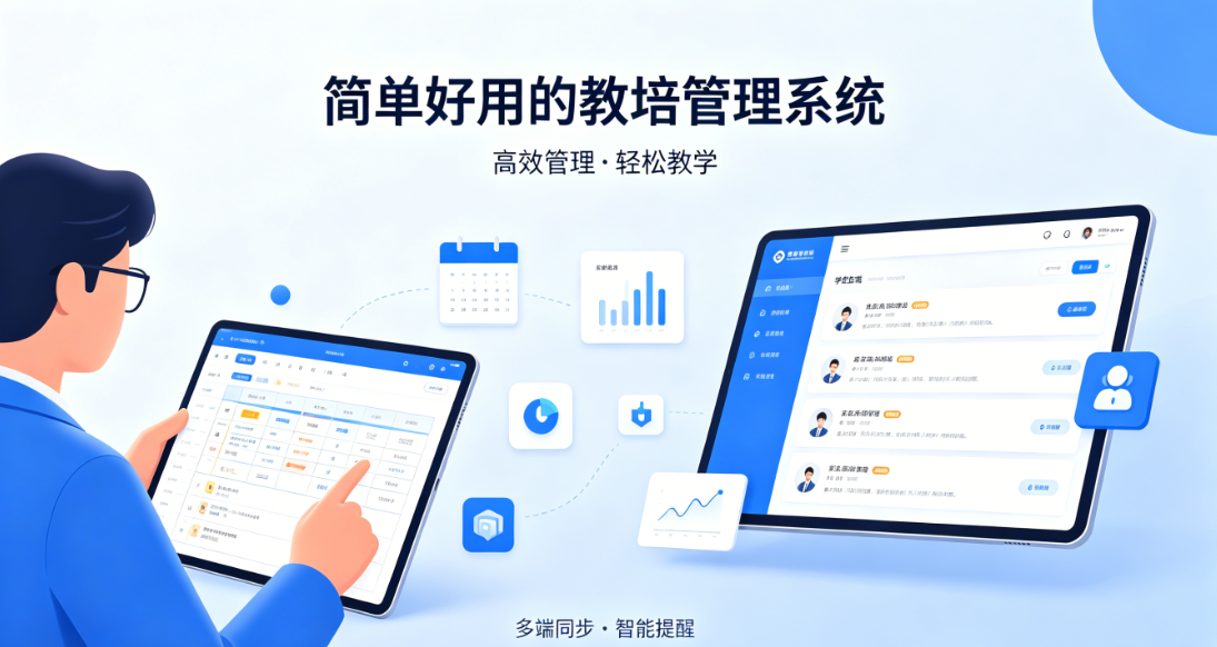 2026简单好用的教培管理系统长什么样