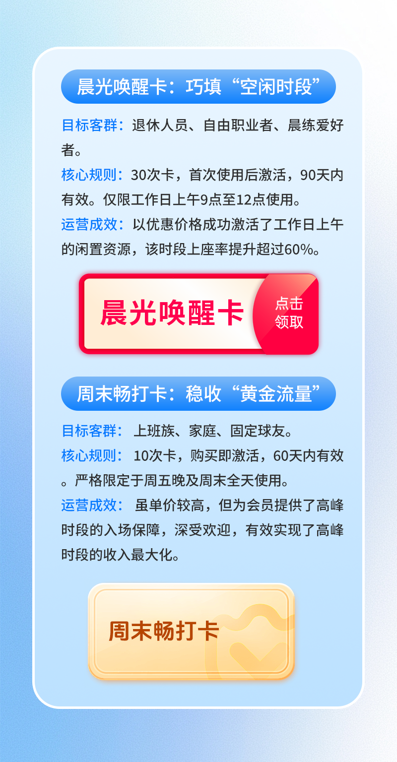 球馆会员卡