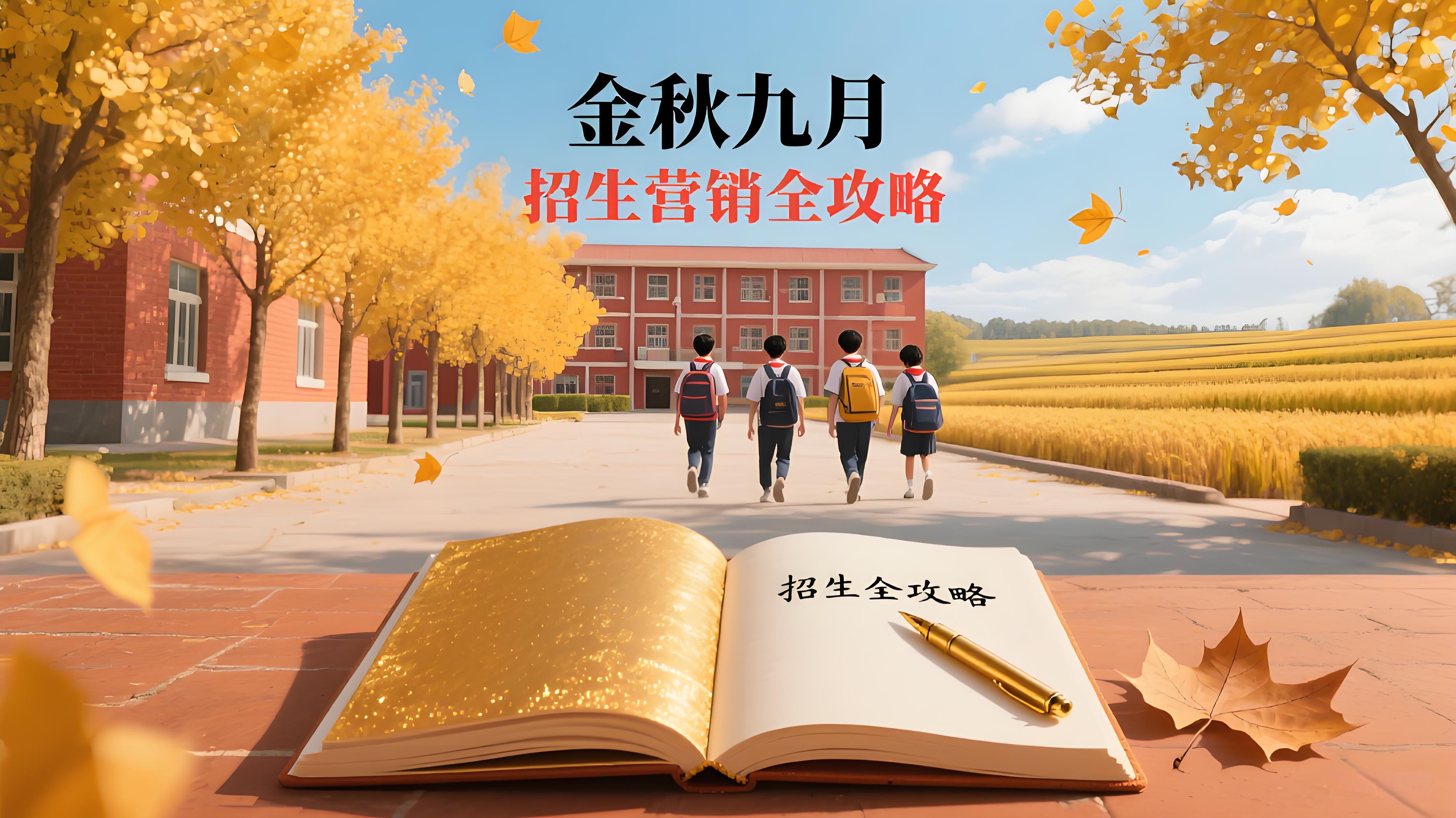 金秋九月，招生营销全攻略