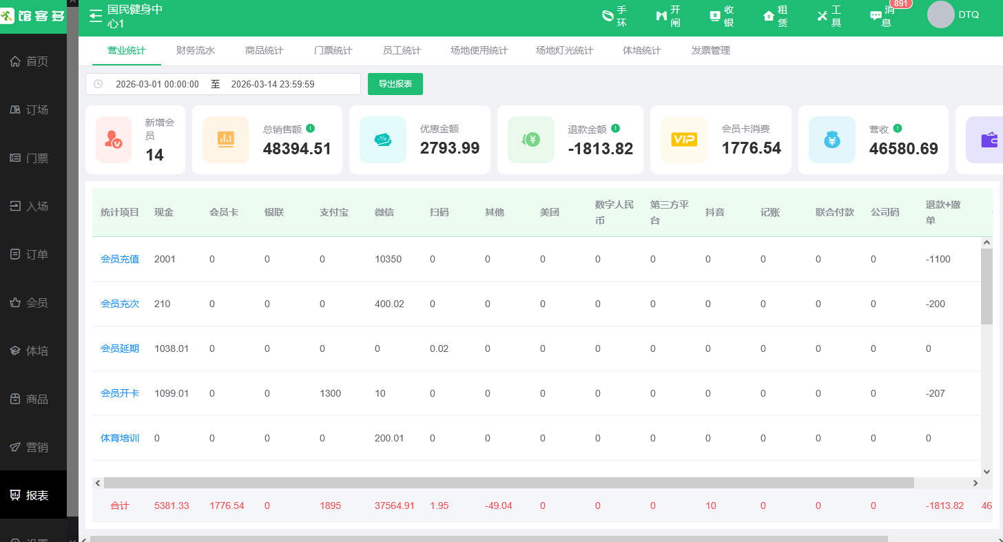 球馆无人值守解决方案