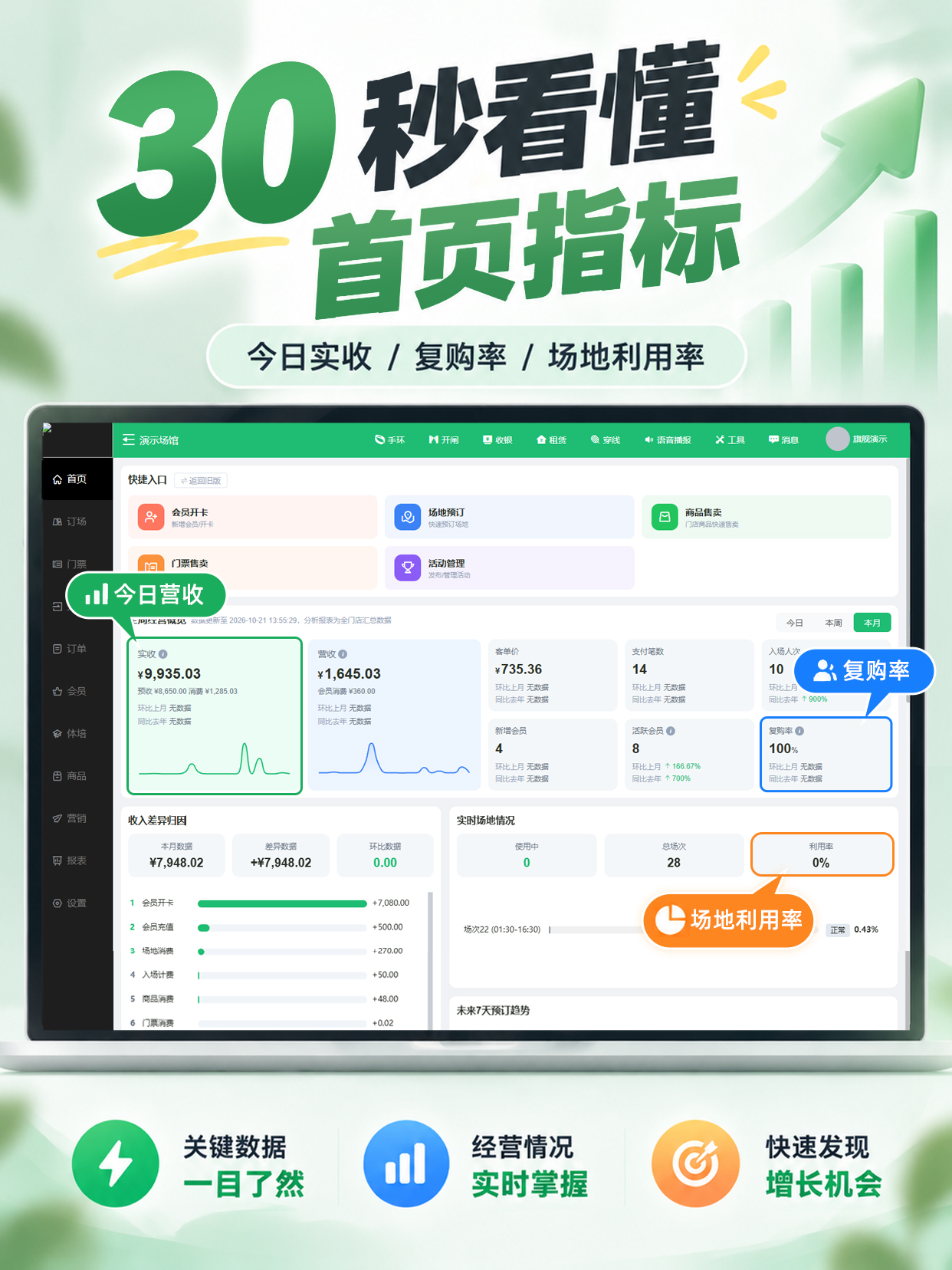 馆客多球馆管理系统