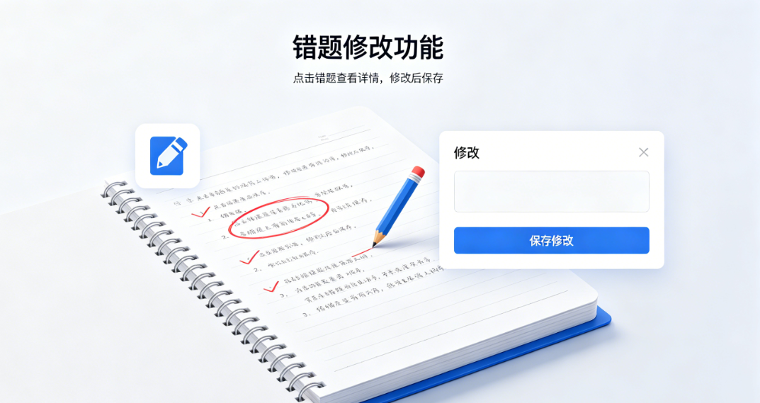 小禾帮教培系统错题修改功能怎么用？操作流程一看就懂