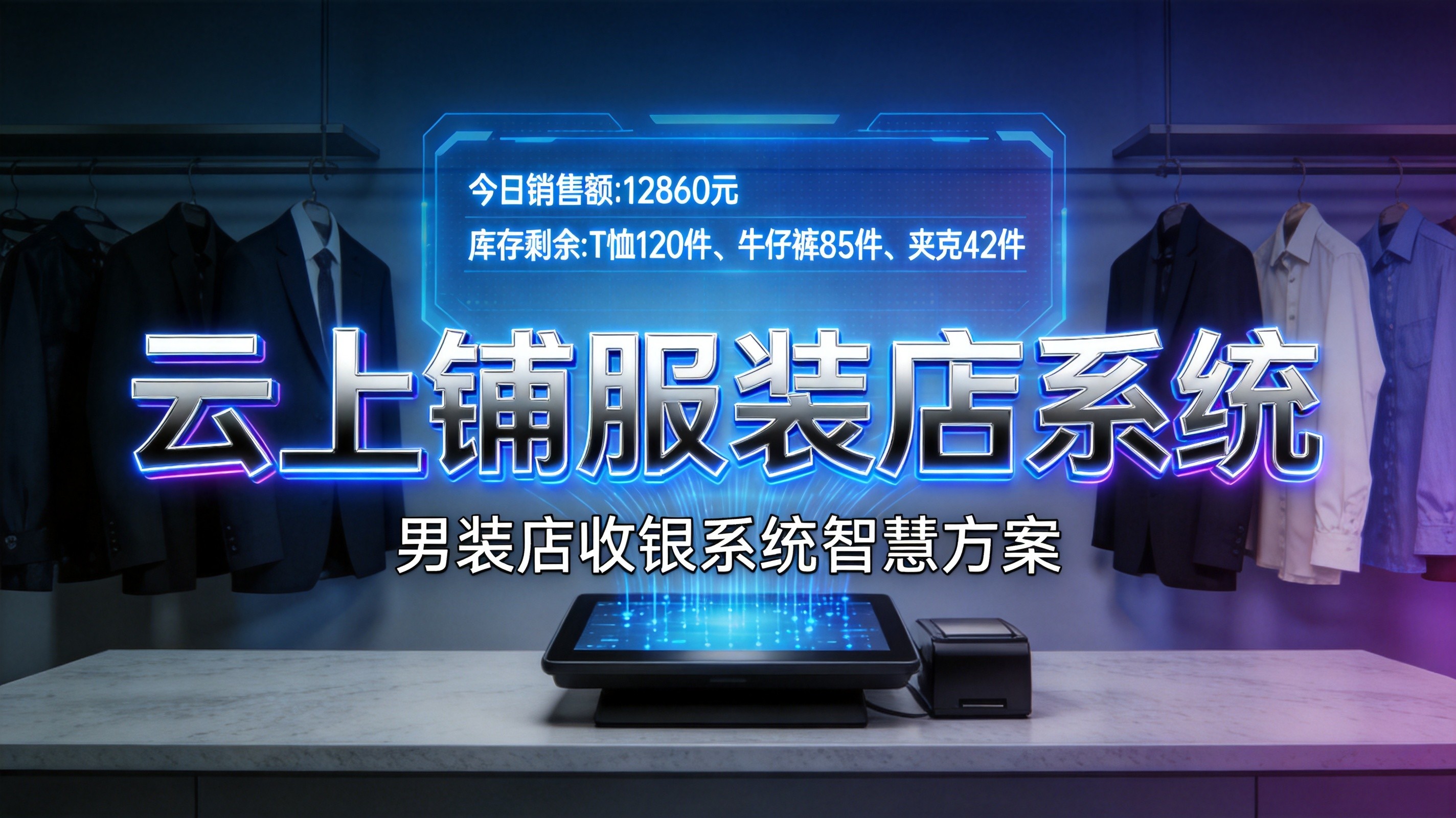 2026年男装店收银系统推荐：扫码开单+库存管理+会员运营一站式方案